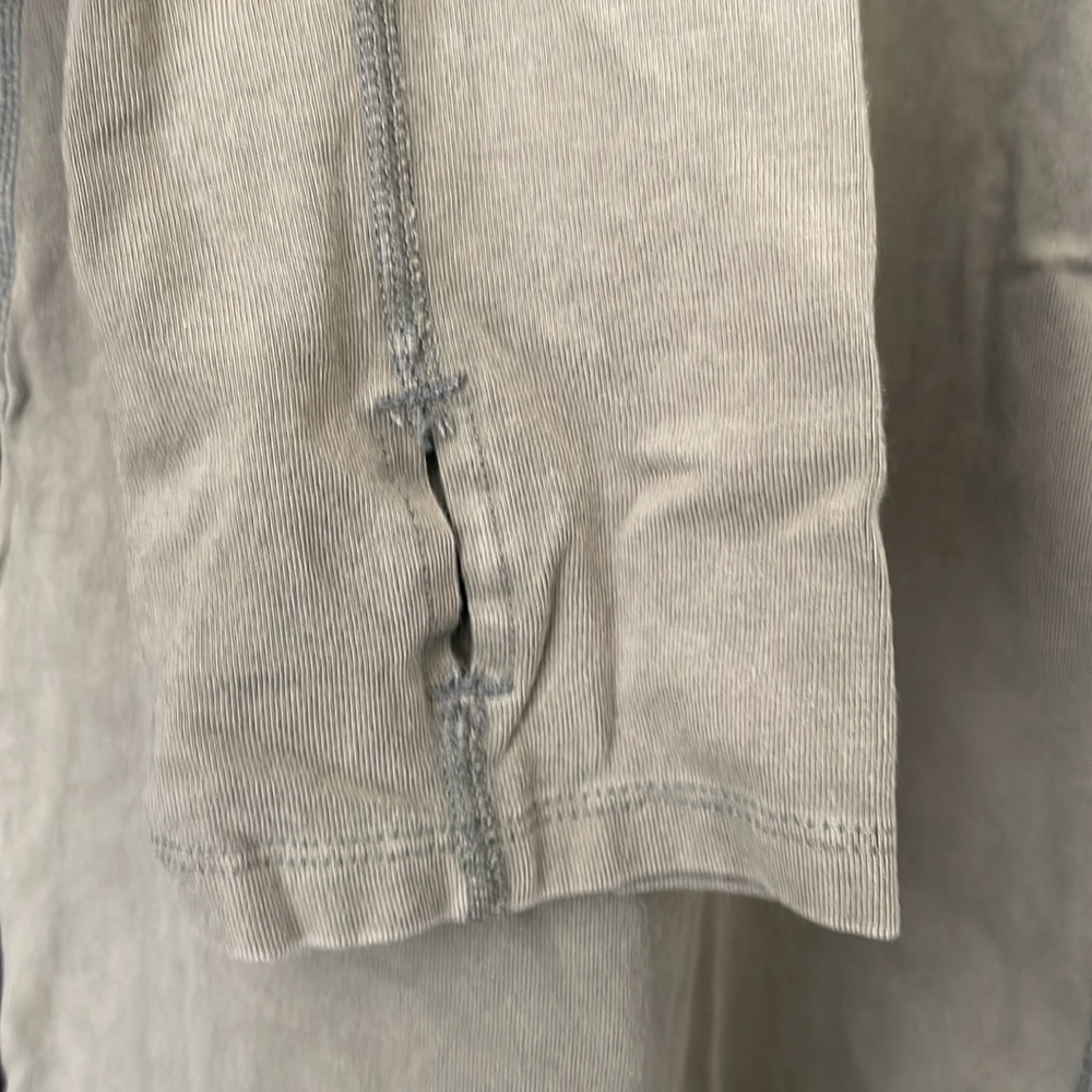 Free People Long Sleeve Onesie With Thumbholes and Hood Size L - Picture 8 of 9